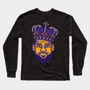 King James Vector Art Long Sleeve T-Shirt